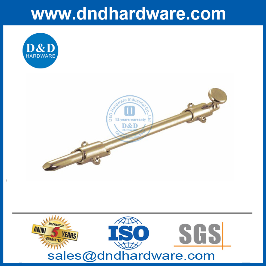 Brass Dutch Door Bolt-DDDB009