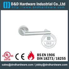 Stainless Steel 316 Chrome Lever Handle for Security Composite Doors-DDTH027