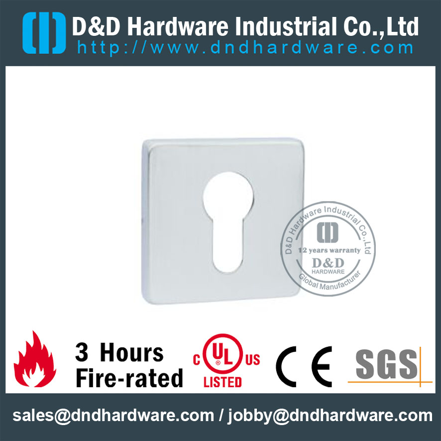Stainless Steel 316 Square Escutcheon-D&D Hardware