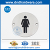 SS304 Female Washroom Door Sign Plate with Modern Design-DDSP002