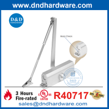 UL 10C Fire Rated Overhead Door Closer with Backcheck Function-DDDC026BC