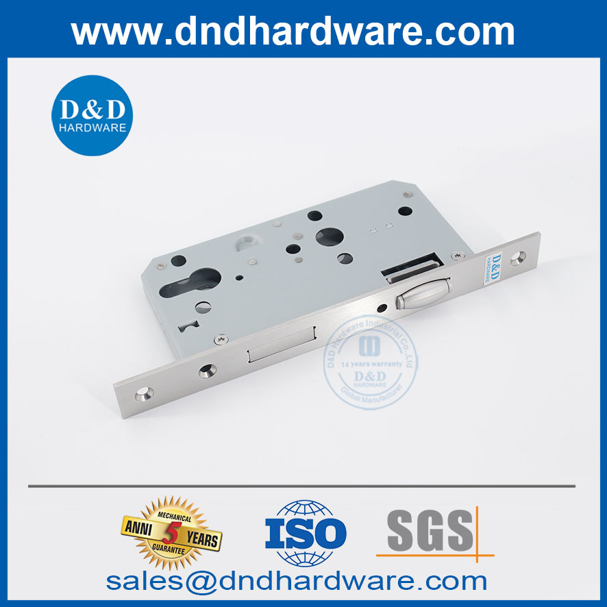 Factory Lock Hardware SUS304 European Style Roller Bolt Dead Lock-DDML010 