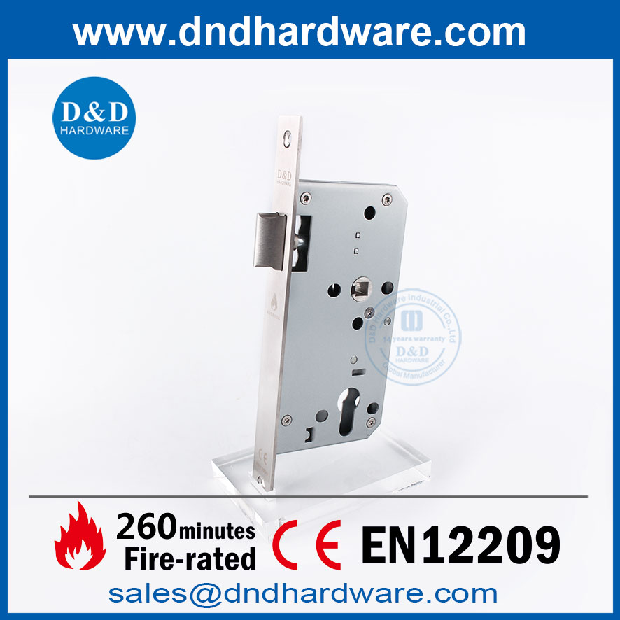 Passage Locks Door Hardware CE Latch Bolt Mortise Lock for Fire Rated Door-DDML011 