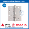 UL Listed Fire Rated 4.6mm Thickness Heavy Duty Door Hinge-DDSS008-FR-5x4.5x4.6