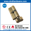 Solid Brass Antique Brass Euro single Cylinder Lock for Bathroom Door-DDLC007