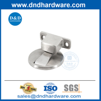 Door Stopper Metal Silver Satin Stainless Steel Magnetic Door Stop-DDDS037