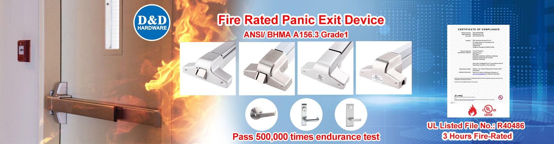 Commercial Exit Device Panic Bar