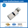 Security 2 Piece Key Oval Bathroom Door Cylinder Euro Brass Door Lock Cylinders-DDLC006