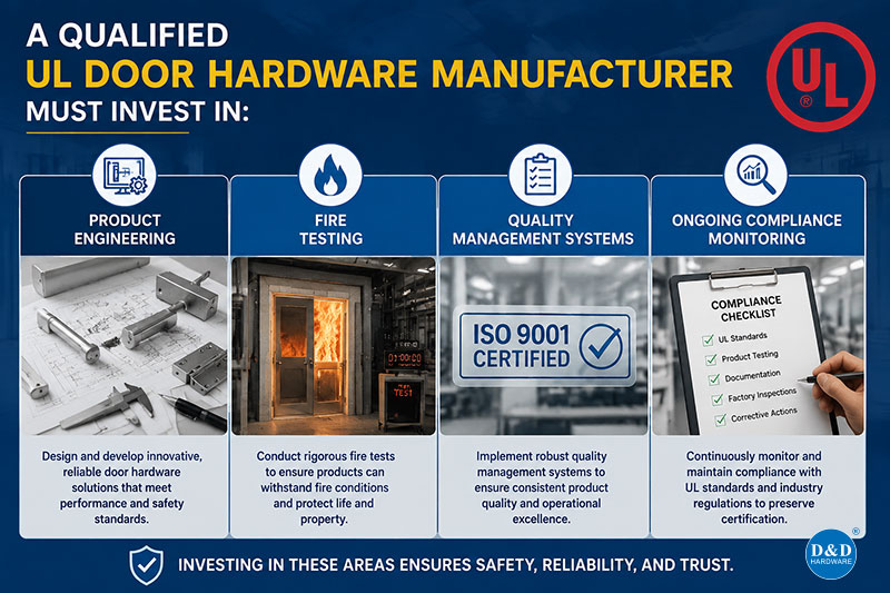 The Role of a UL Door Hardware Manufacturer The Role of a UL Door Hardware Manufacturer