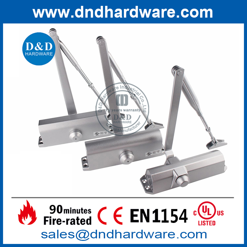 CE Certification Best Fire Rated Hydraulic Overhead External Door Closer-DDDC018
