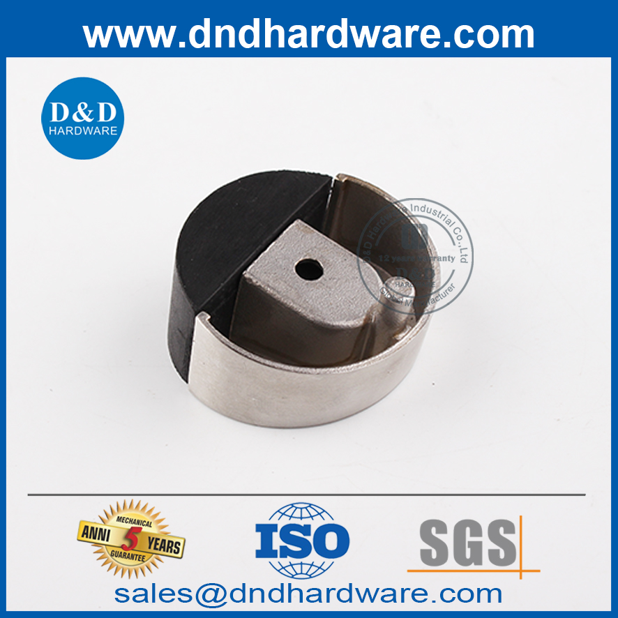 High Quality Stainless Steel Exterior Door Stopper with Screw-DDDS006
