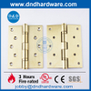 UL SS304 Fire Rated 2BB Polished Brass Stain hinge Door Hinge-DDSS007-FR-5x4x3mm