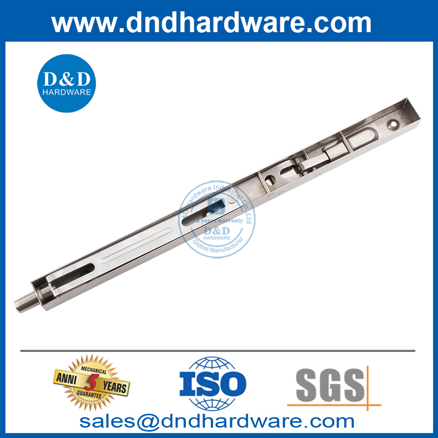 Stainless Steel Box Type Flush Bolt for Rebated Double Door-DDDB008