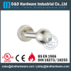 Stainless Steel 304 Mitred Ball Brushed Nickel Door Knob for Single Office Door -DDTH032