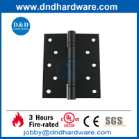 SS304 5x4x3.0mm Fire Rated Black Finish 2 Ball Bearing Door Hinge for Wooden Door -DDSS005