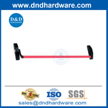 1 Latch Point Red And Black Steel Material Cross Bar Type Panic Exit Device-DDPD034