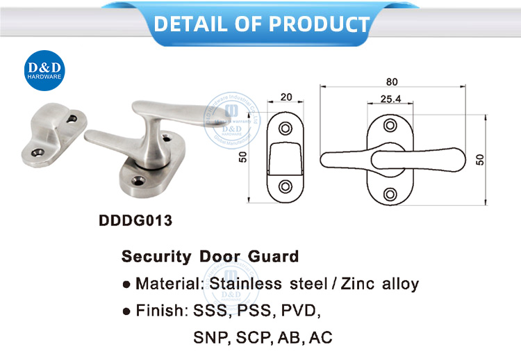 Stainless Steel Door Guard