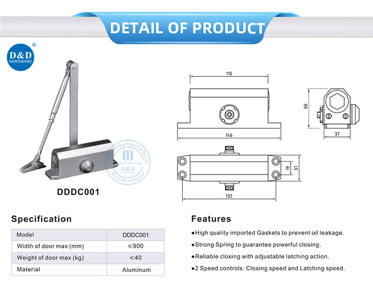 Automatic Door Closer Automatic Door Closer