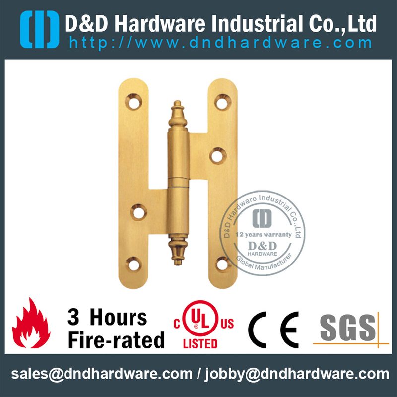 DDBH019-Solid brass H door hinge for Commercial Door