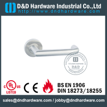 Stainless Steel 316 External Lever Handle with EN1906 for Security Metal Door-DDTH018