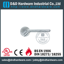 Grade 304 Antirust Solid Casting Lever Handle for Entry Steel Doors -DDSH040