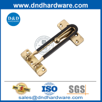 Golden Zinc Alloy Security Door Guard Lock for Inside Door-DDDG008