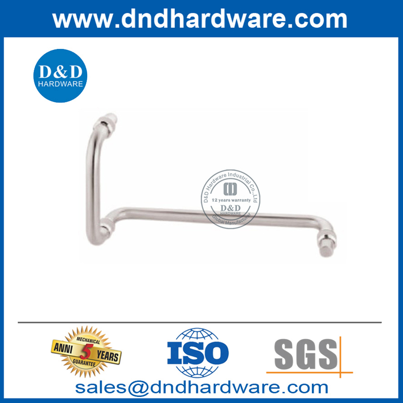 Security Four Crank Stainless Steel Shower Bathroom Pull Handle-DDPH018