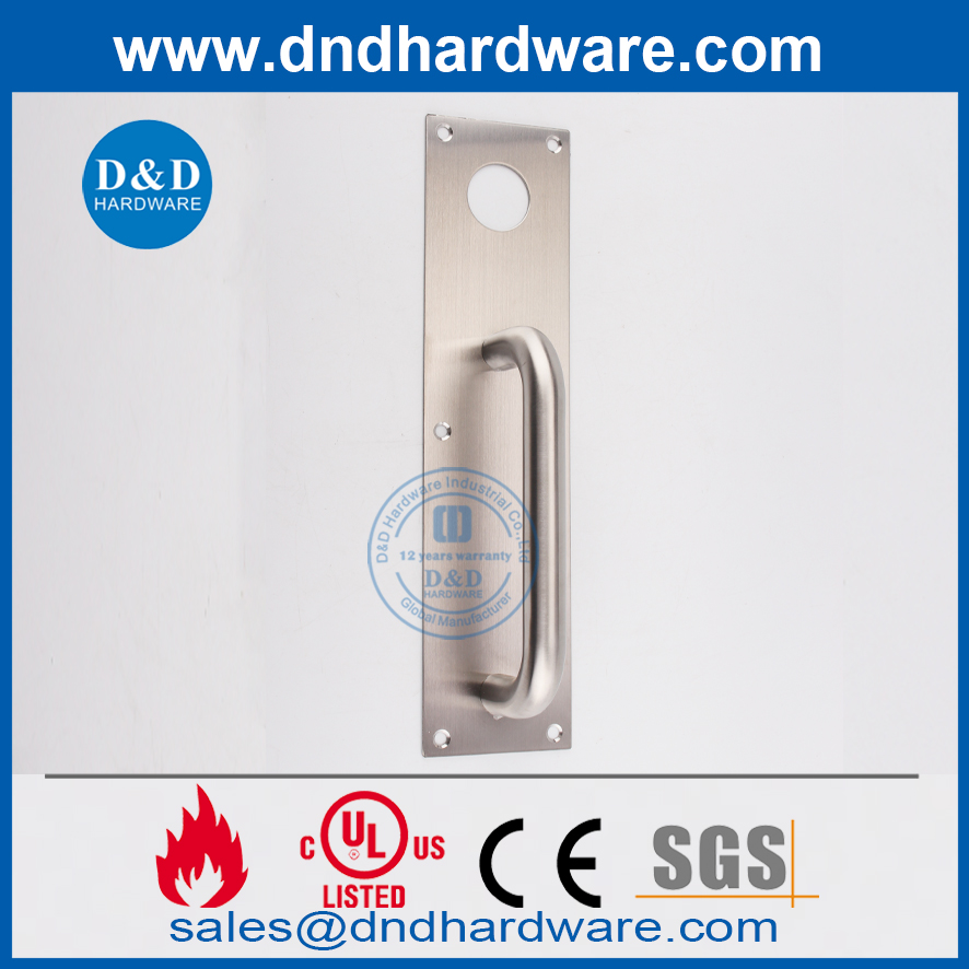 Modern Stainless Steel Night Latch Pull Plate-DDPD011