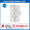 UL Listed Stainless Steel 316 Fire Door Butt Hinge for Internal Door-DDSS005-FR-5X3X3