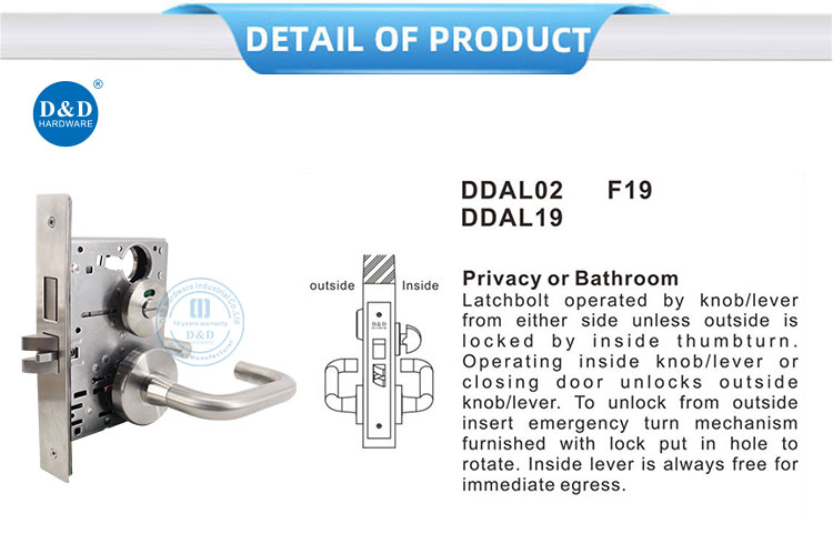 Door Lock for American Market Door Lock for American Market