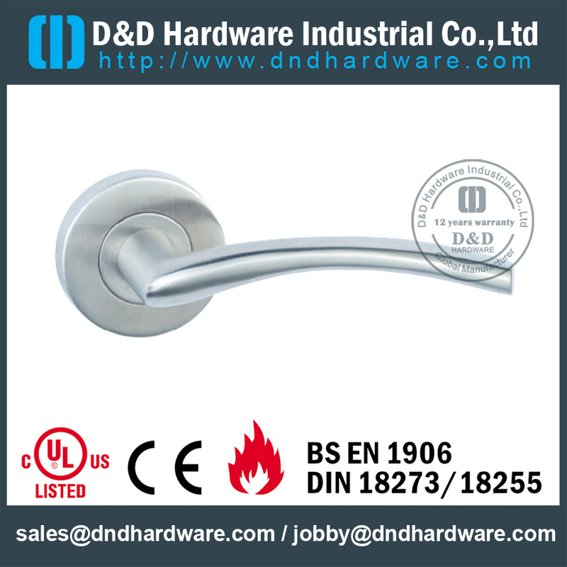 SUS316 popular durable solid handle for Office Door- DDSH155 
