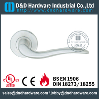 SUS304 contemporary solid door handle for Interior Door - DDSH185 