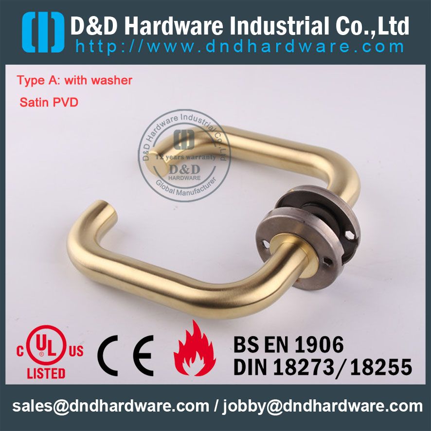 D&D Hardware-Fire rated Door handle DDTH001