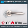 SS316 Internal Chrome Lever Door Handle Hollow Welding for Hotel Single Door-DDTH036