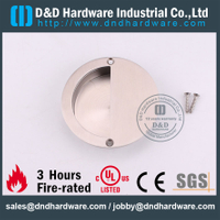 SUS304 Circular Concealed Drawer Flush Pulls for Sliding Door –DDFH011