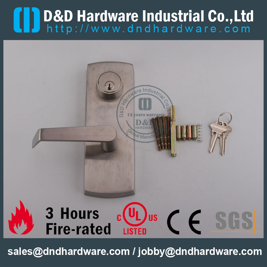 D&D Hardware-Stainless Steel Door Accessories Escutcheon lever trim DDPD018