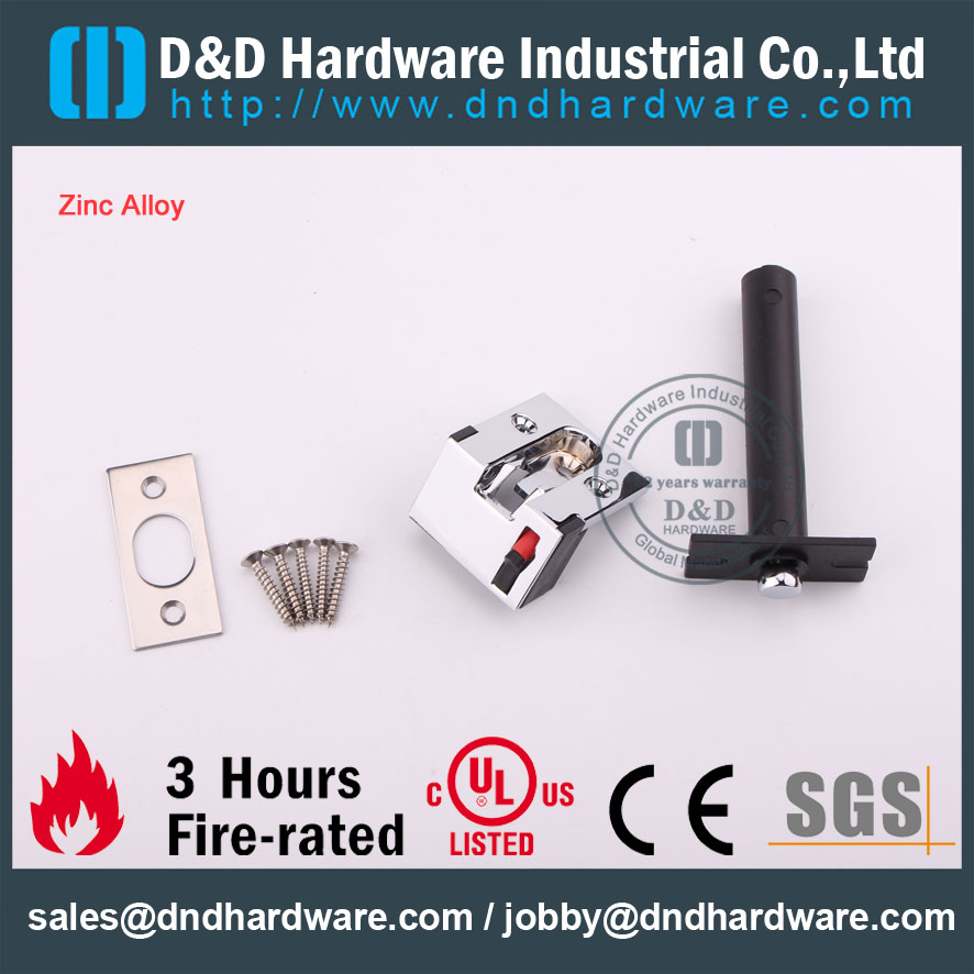 Zinc Alloy Concealed Security Door Chain for Internal Steel Door-DDDG002