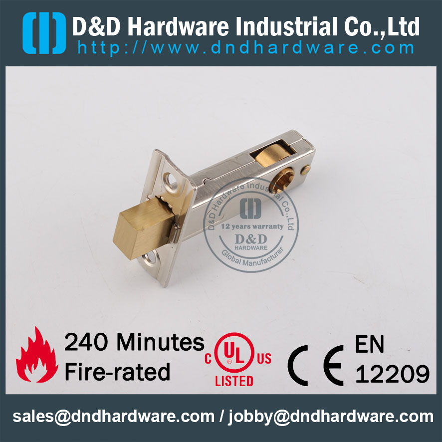 D&D Hardware-Door Ironmongery Brass WC-Deadbolt DDML033