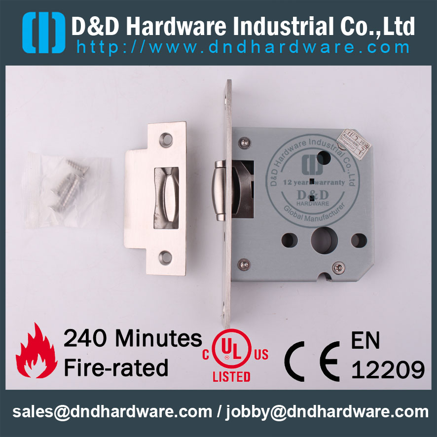 D&D Hardware-Architectural Hardware SS304 Mortise Lock DDML030