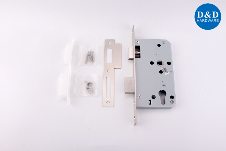 European Mortise Fire Rated Door Lock 6072-D&D hardware