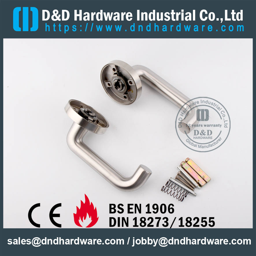 SUS304 American Double Crank Door Handle-D&D Hardwre
