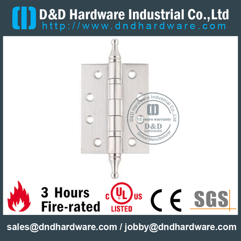 SS304 2BB Crown Tip Hinge-DDSS034-B