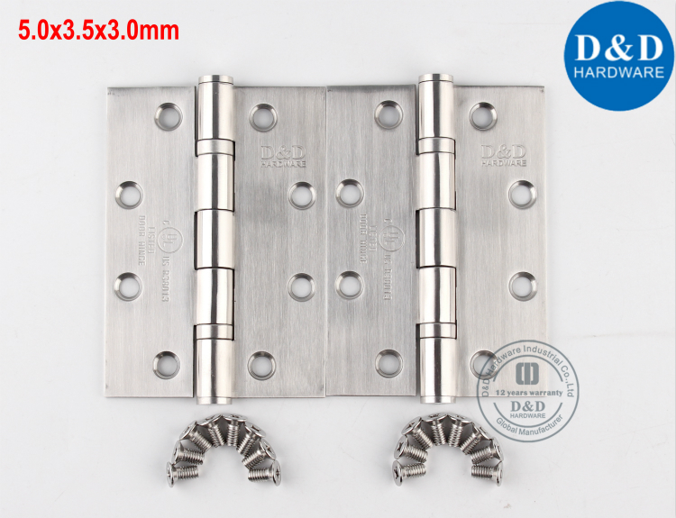 2 Ball Bearing Hinge with UL R38013-D&D Hardware
