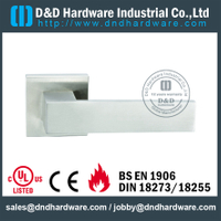 Stainless Steel Solid Lever Handle for internal Doors –DDSH075