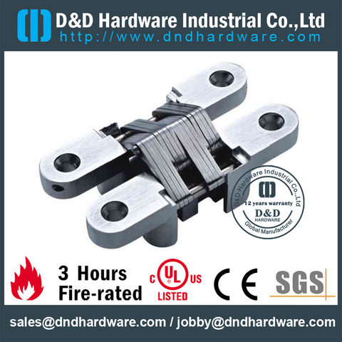 Heavy Duty Invisible Hinge for Door-ZA-CC07 -25x118mm