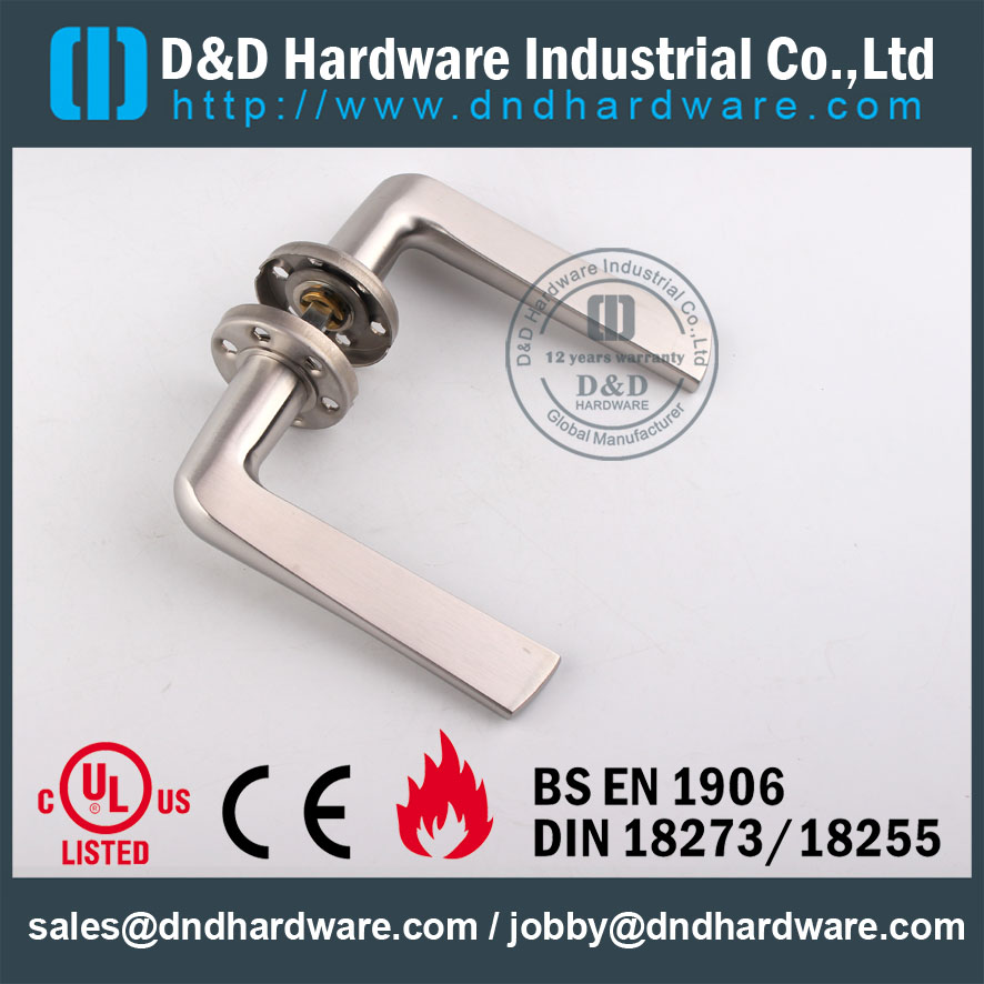 D&D Hardware-Stainless steel 304 Hollow lever handle DDTH034