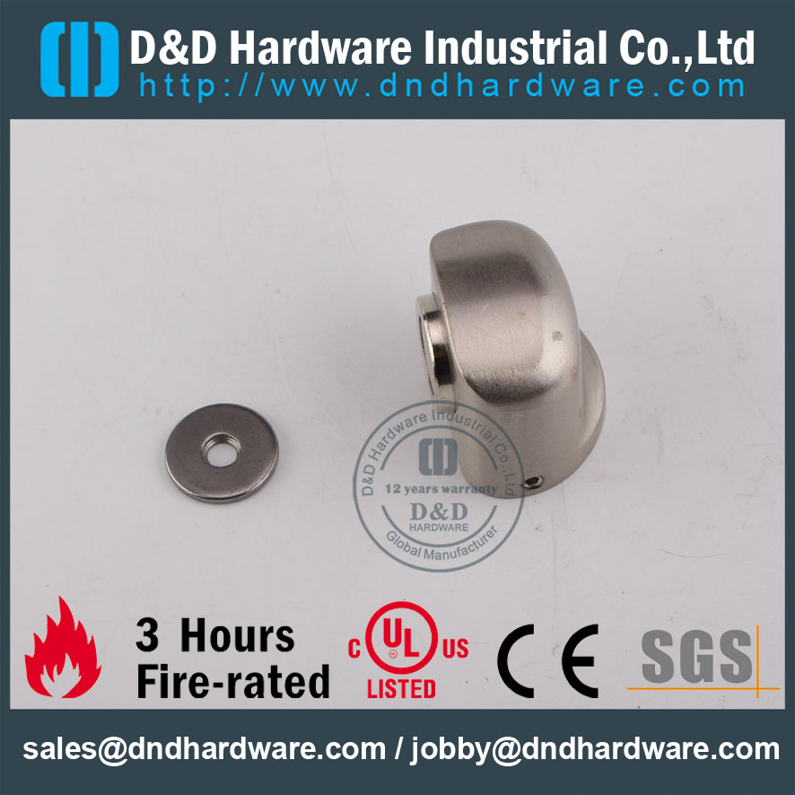 Zinc Alloy Magnetic Decorative Door Stop for Internal Toilet Door -DDDS032