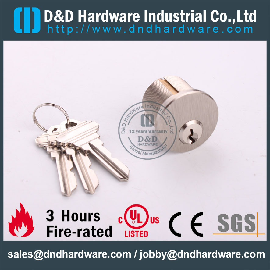 D&D Hardware-America Style Modern Interior Lock cylinder DDLC011
