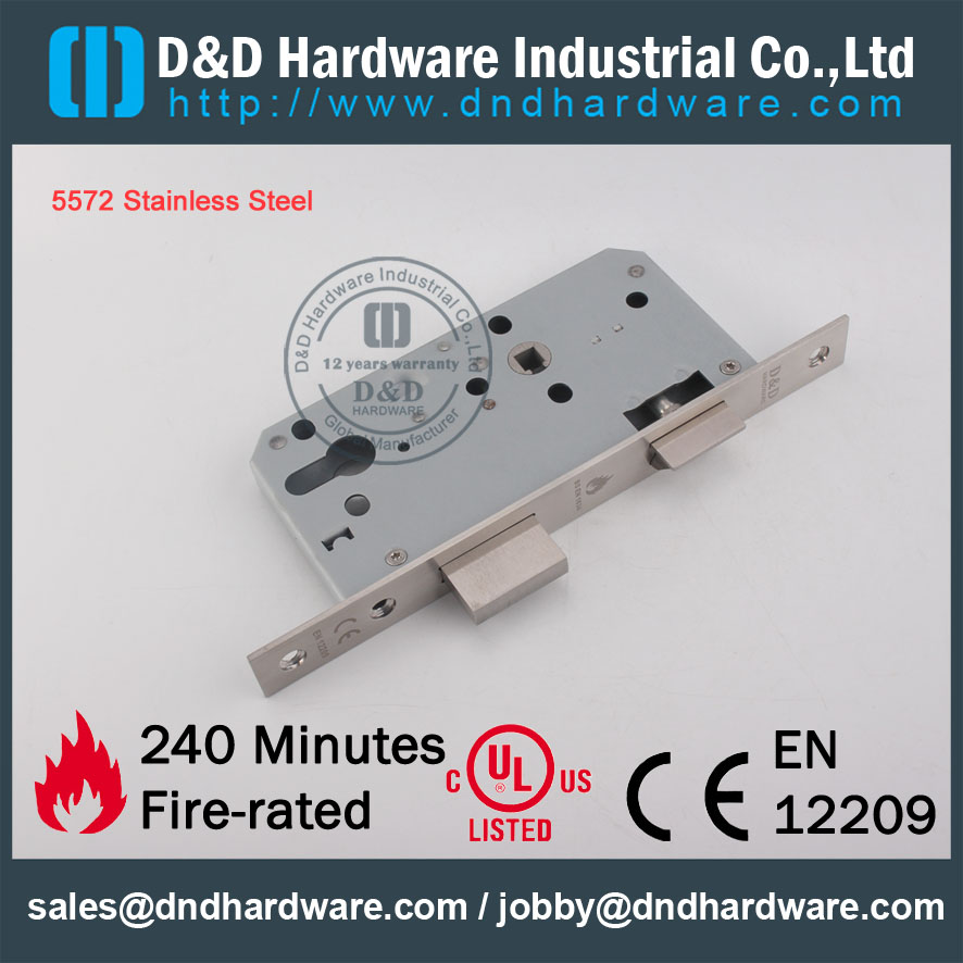 Fire Rated Sash Lock-D&D Hardware