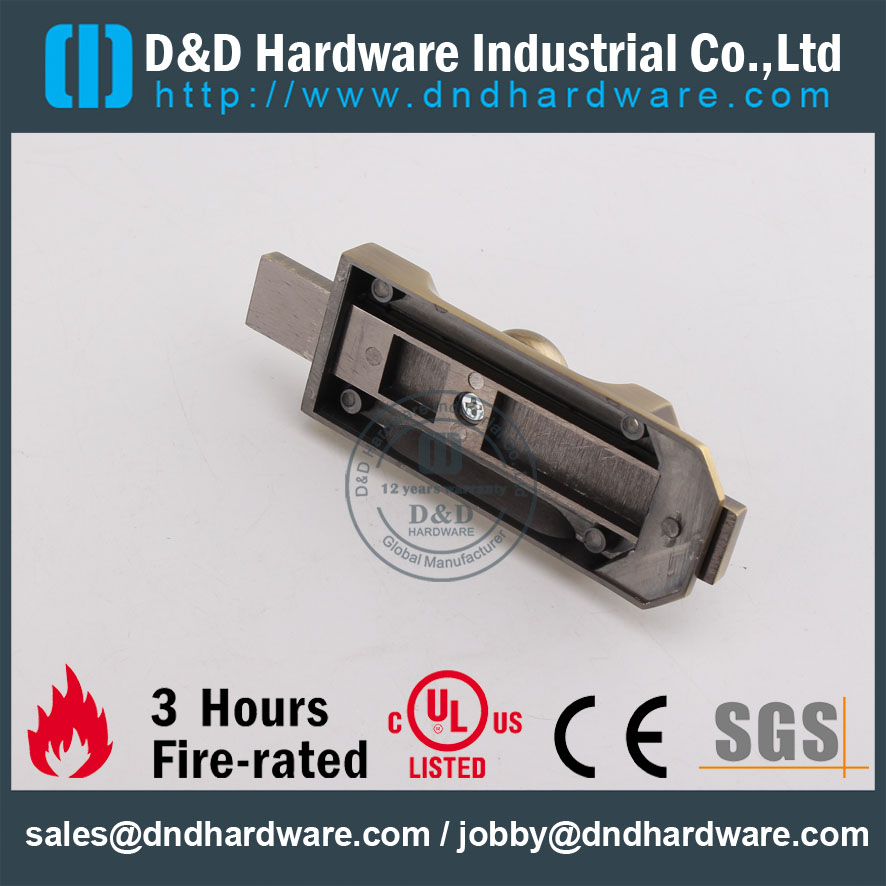 D&D Hardware-Euro Interior Door Hardware Door Bolt DDDB025